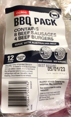 4 Beef Burgers