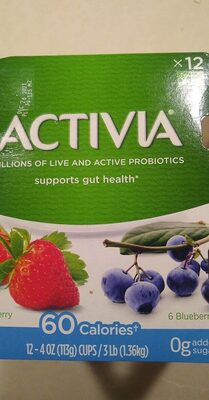 Activia 60 Calories Strawberry
